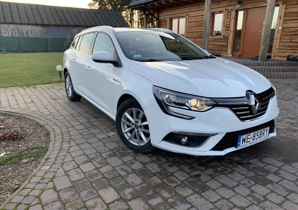 Renault Megane cena 38600 przebieg: 207000, rok produkcji 2017 z Wyszków małe 67